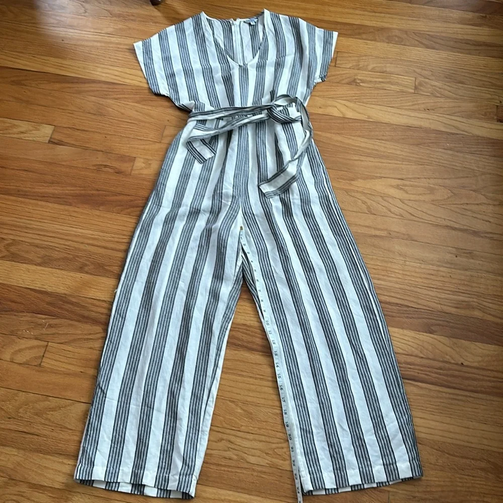 NWOT Rails White & Black Stripe Women’s Jumpsuit - Picture 7 of 9